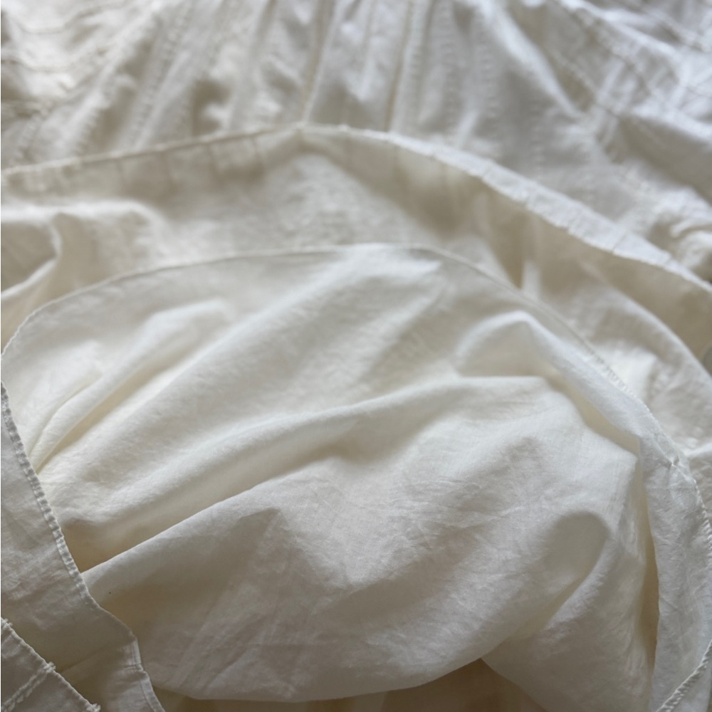 NWT Madewell Cream Dress Bubble Midi. New With Tag. Women’s Size Medium. - Picture 10 of 14